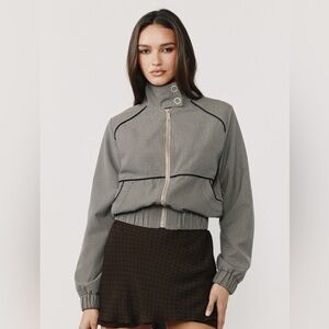 NWT With Jéan BLU JACKET | CHECKING